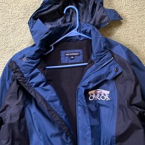 Danan Oikos, yogurt  Warm winter jacket, men’s large,